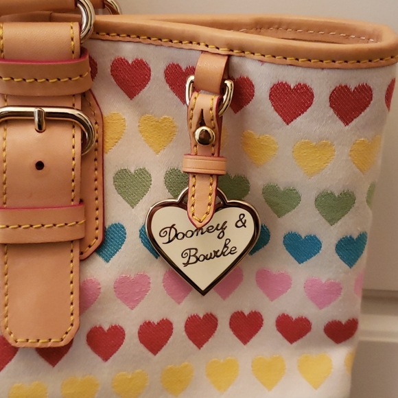 Dooney & Bourke Heart Tote - Picture 7 of 14